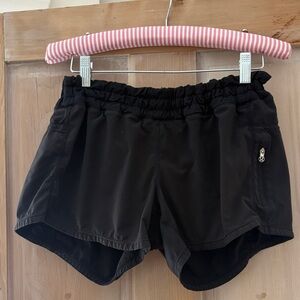 Black lululemon shorts